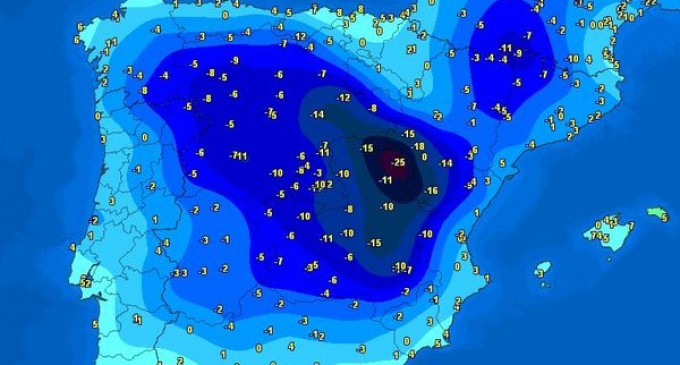 Vreme neobișnuită în Europa: +27 de grade în Grecia, -25 de grade în Spania – Terra