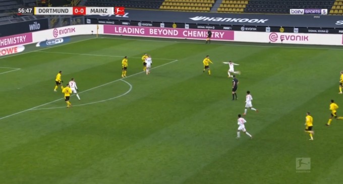 VIDEO Borussia Dortmund, doar remiză cu ultima clasată (1-1 vs Mainz) – Levin Oztunali a înscris un gol superb – Fotbal