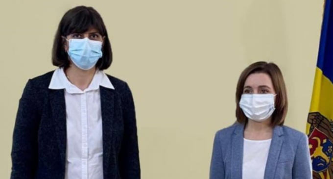 Maia Sandu s-a întâlnit cu Kovesi: Un prim pas pentru a iniția activități comune în ceea ce privește combaterea contrabandei și a spălării de bani – International