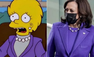 Fanii „The Simpsons” spun că serialul animat a prezis depunerea jurământului de către Kamala Harris – Showbiz