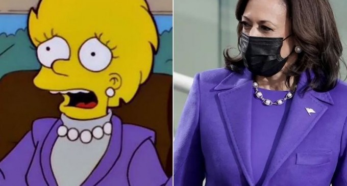 Fanii „The Simpsons” spun că serialul animat a prezis depunerea jurământului de către Kamala Harris – Showbiz