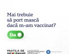 Mai trebui să port mască dacă m-am vaccinat? Răspunsul transmis de Ministerul Sănătăţii – Coronavirus