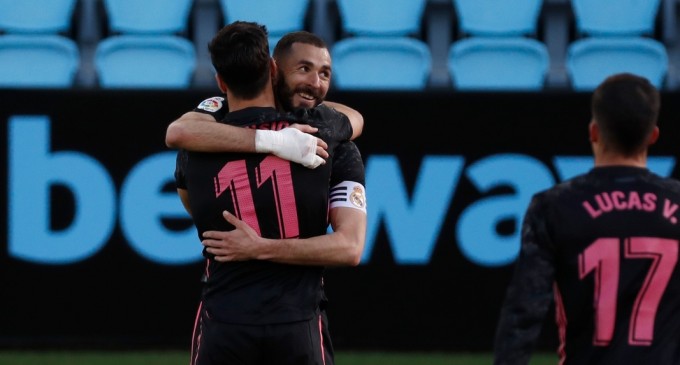 ​La Liga: Real Madrid, la doar trei puncte în spatele liderului (3-1 vs Celta Vigo) – Fotbal