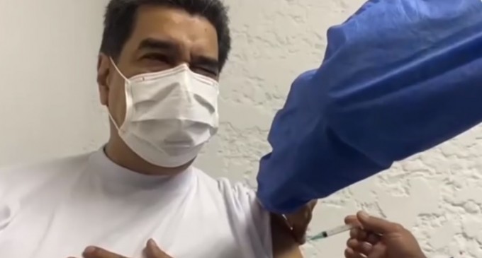 ​​VIDEO Venezuela: Preşedintele Nicolas Maduro, vaccinat cu Sputnik V – Coronavirus