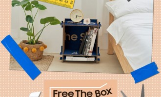 Decorează, protejează mediul și câștigă un televizor Neo QLED cu Samsung Free The Box