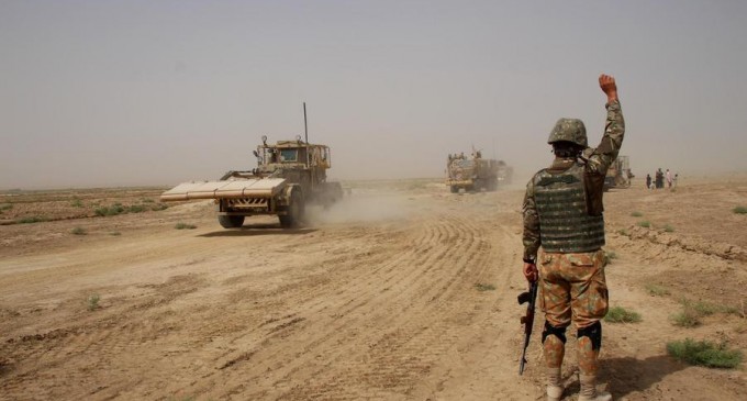 A început retragerea militarilor NATO din Afganistan – International