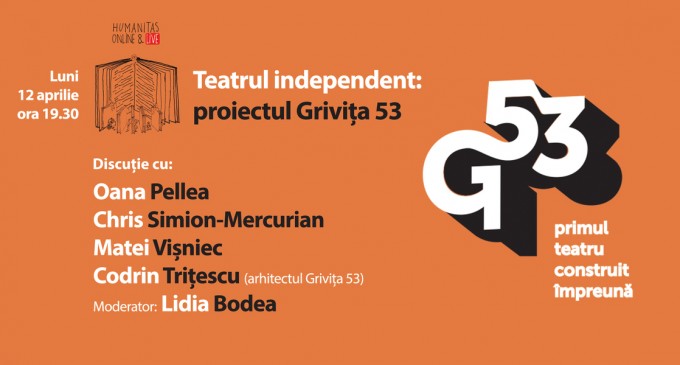 Cum se construiește un teatru independent: proiectul Grivița 53 – Cultura
