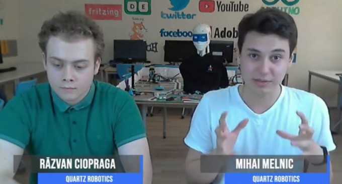INTERVIU Pentru noi, roboții sunt soluții la probleme. Am învățat cum să primim un refuz și cum să câștigăm încrederea celor care investesc în noi / Doi elevi, despre pasiunea lor – Tehnologie