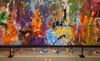Un cuplu din Seul a distrus un graffiti în valoare de 500.000 de dolari – International