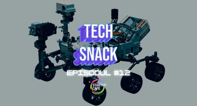 VIDEO TechSnack #12: China și roverul marțian, UiPath s-a listat la NYSE, Miniplayer Spotify pe Facebook, Ford și mașinile electrice [Sinteza tech]