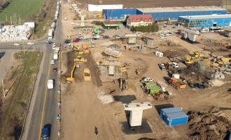 VIDEO Un nou pasaj rutier de tip giratoriu-suspendat se ridică pe Centura Capitalei. Cum arată acum lucrările executate de o firmă românească – Infrastructura_Articole