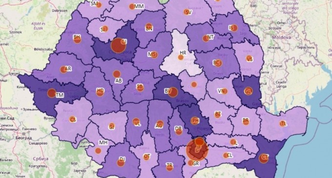 Topul județelor după noua raportare de cazuri COVID-19: București, Ilfov, Constanța și Timiș pe primele locuri – Coronavirus