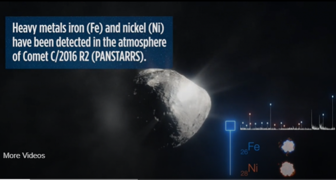 Metale găsite în atmosferele cometelor în şi dincolo de sistemul nostru solar îi surprind pe oamenii de ştiinţă – Spatiul