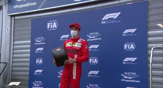 FOTO Charles Leclerc, pole position pe circuitul de casă – Monegascul a produs un accident care a oprit sesiunea de calificări – Motor