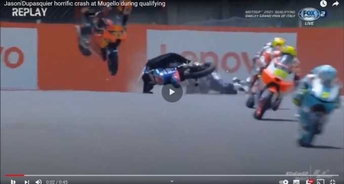 VIDEO Moto3: Accident în calificările de la Mugello – Jason Dupasquier, în stare gravă – Motor