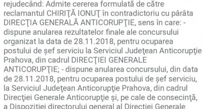 Panică totală!/Clanurile mafiote din Prahova cu oameni infiltrați în politică și poliție primesc lovitura dupa lovitura/Instanta dejoaca un concurs aranjat la sefia DGA Prahova – Ziarul Incisiv de Prahova