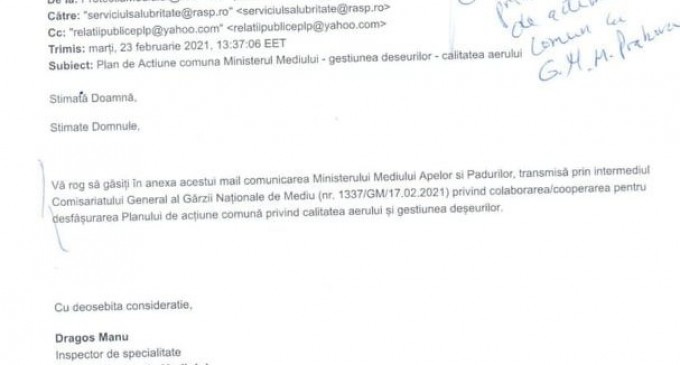 Referior la articolele apărute în presă privind acuzațiile transmise de administrația publică locală la adresa Gărzii de Mediu Prahova – Ziarul Incisiv de Prahova