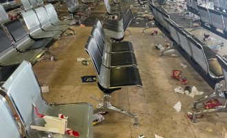 FOTO Haosul rămas în urmă în aeroportul din Kabul după evacuarea haotică a mii de persoane disperate să părăsească Afganistanul – International
