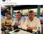 FOTO Sorin Grindeanu și Marcel Ciolacu, poze pe Facebook de la terasă și cu aluzii pentru premierul Cîțu: „Don’t drink and drive !!! ;) ” / „Florin, noi suntem aici. Tu?!” – Politic