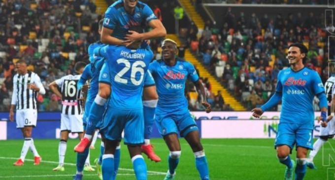 Serie A: Napoli se detașează în fruntea clasamentului: 4-0 vs Lazio – Fotbal