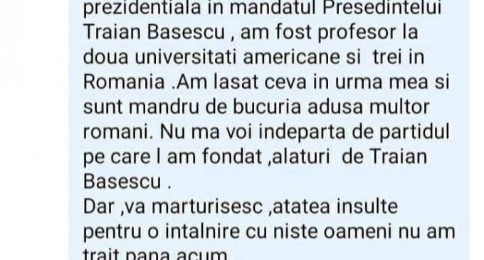 PMP, la răscruce de drumuri!/”Cei care vor sa-si bata joc de mine si de cariera mea sa se pregateasca/Inca NU au vazut NIMIC”