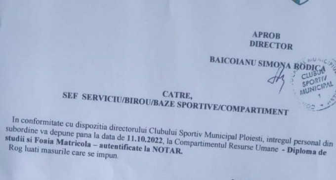 O noua „lecție de șmecherie” va „ateriza” in sedinta Consiliului Local Ploiesti/Se va incerca schimbarea Organigramei de la CSM Ploiesti