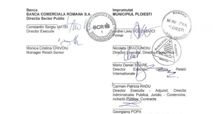 Avem dovada infractiunilor savarsite de primarul Andrei Volosevici alaturi de gruparea care a semnat ILEGAL actul aditional la contractul cu B.C.R.