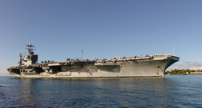 Nouă răniţi într-un incendiu la bordul portavionului USS Abraham Lincoln