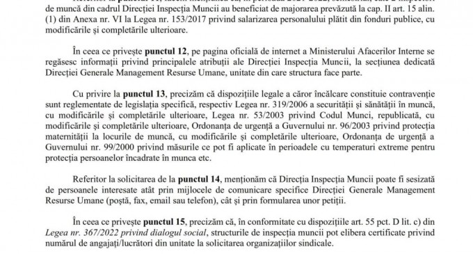 Exista o „Directie” in Aparatul Central cu 9 inspectori de munca! Directie!