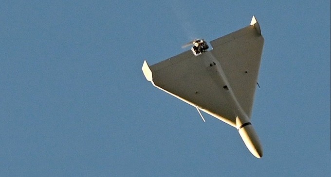 FOTO Rusia a atacat Kievul cu o dronă inscripționată cu mesajul „An Nou fericit”