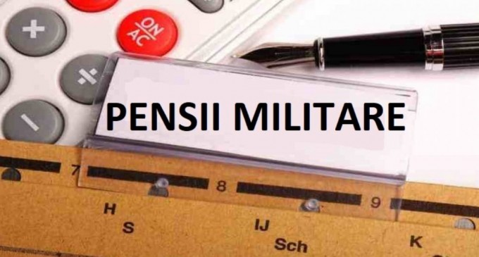 Cum se calculeaza din 15 septembrie 2017 pana in prezent, o pensie militara?