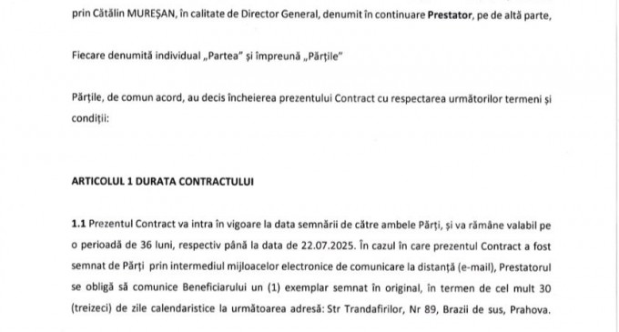 Muresan Catalin de la Recop Recycling SRL își schimbă părul, dar năravul, ba!