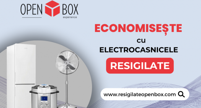 Economisiți bani prin cumpărarea de electrocasnice resigilate