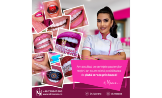 Stomatolog București cu plata în rate: Dr. Marana