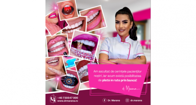 Stomatolog București cu plata în rate: Dr. Marana