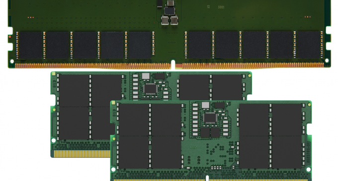 Kingston Technology a lansat memoriile Server Premier DDR5 UDIMM și SODIMM  
