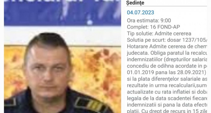 Penitenciarul Târgșor pierde un nou proces în instanță în fața Sindicatului Equitas !