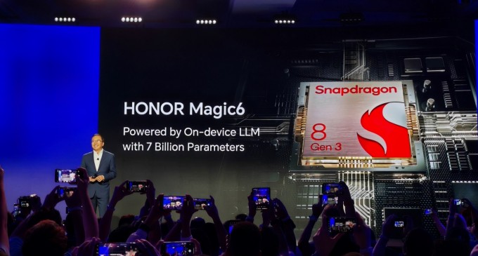 HONOR Magic6 va fi dotat cu LLM On-device,  alimentat de Snapdragon 8 Gen 3 Mobile Platform