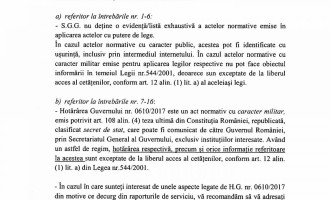 Dezvaluirea continutului HG 0610/2017 – reguli impersonale de salarizare a politistilor si militarilor – ar prejudicia siguranţa naţională şi apărarea ţării? – Ziarul Incisiv de Prahova