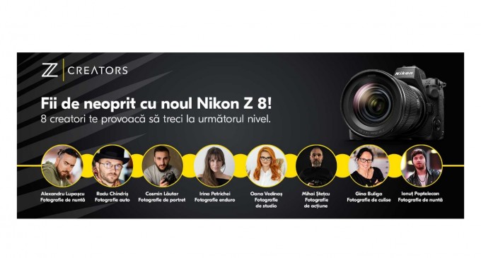 Nikon Romania anunță lansarea campaniei de promovare a Creatorilor Nikon Z 8
