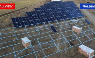 Iluminatul public al unui oraș din Maramureș va folosi energia verde produsă de centrala fotovoltaică construită de Allview și Waldevar Joint Venture