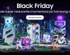 Trei zile întregi de oferte și distracție cu Black Friday pe site-ul oficial Samsung