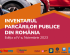 Inventarul Parcărilor Publice din România în 2022: Primăriile au obținut venituri de 314.585.683 lei din utilizarea acestora și din amenzi