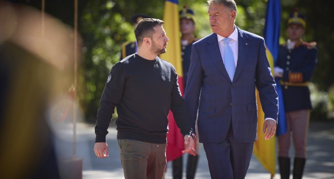 Zelenski: Apreciem poziția României cu privire la tranzitul produselor agricole ucrainene