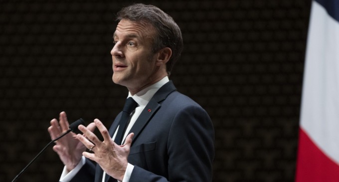 Macron discută cu liderii arabi despre soluția celor două state