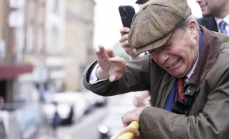 VIDEO Nigel Farage, atacat în timpul unui miting electoral din nordul Angliei