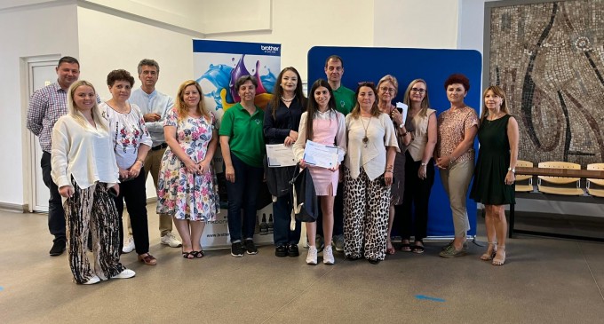 Absolventi de master de la FIFIM din USAMV Bucuresti au fost premiati de Brother Romania in cadrul programului „Life on Land” 2024