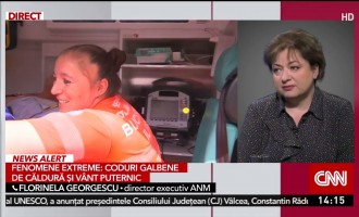 Coduri galbene de caniculă în sudul țării