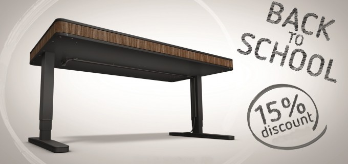 Profită de oferta BACK TO SCHOOL – 15% DISCOUNT la birourile și scaunele moll!