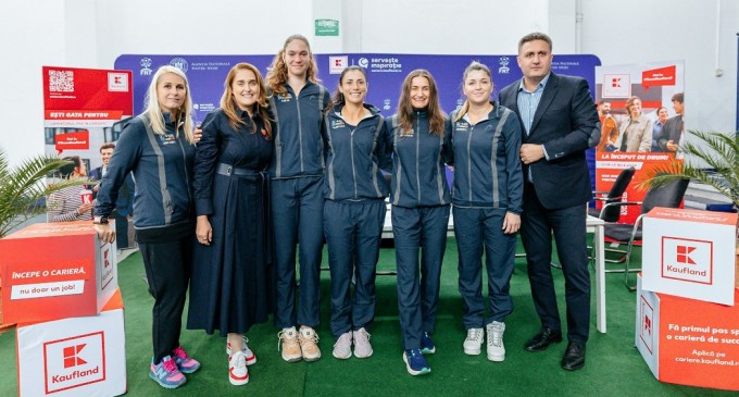Kaufland România susține Echipa României de Tenis la Billie Jean King Cup